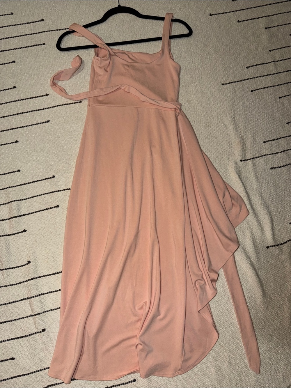 Aritzia Wilfred Saturn Midi Dress (Color: Coral Blush) - Picture 13 of 15